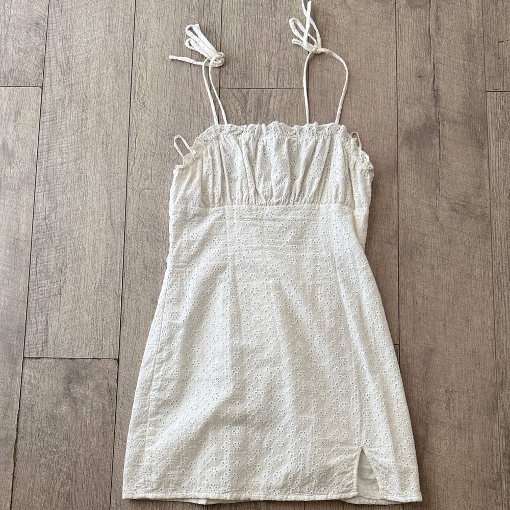 White Eyelet Sundress